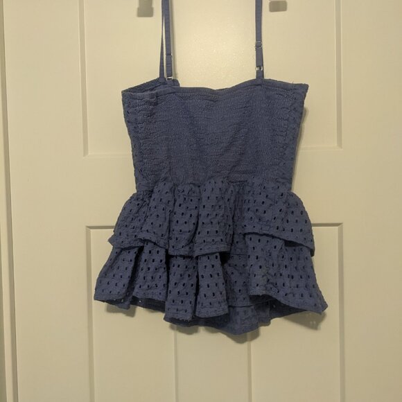 Eyelet tank top - Picture 3 of 5